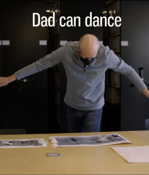 Dad can dance